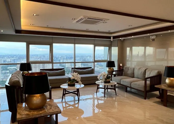 Coast Roxas Blvd Near Moa Arena Ikea 1br With Netflix Hbomax Veranda