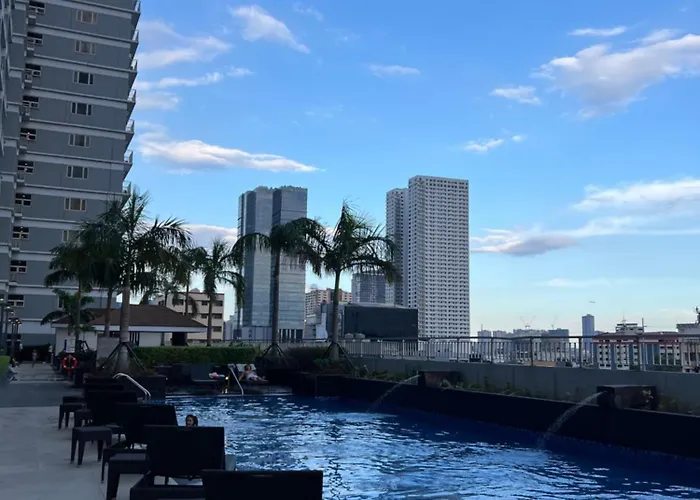 Apartamento Coast Roxas Blvd Near Moa Arena Ikea 1br With Netflix Hbomax Veranda *